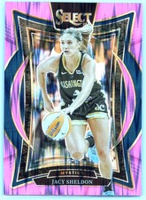 2025 Select Jacy Sheldon 73 Pink Flash Prizms Washington Mystics