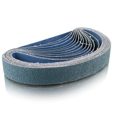 5x Rohrbandschleifer Schleifband Körnung 40 Sehr Grob 40x620mm Bituxx®