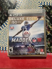 Sony PlayStation 3 PS3 Madden NFL 16 Deluxe EditionTested Working 