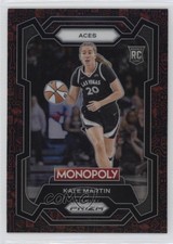 2024 Panini Prizm Monopoly WNBA Classic Icons Red Prizm Kate Martin #40 1n9e