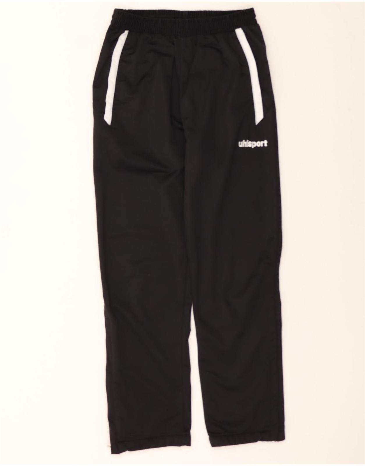 UHLSPORT Mens Tracksuit Trousers Medium Black Polyester DC72
