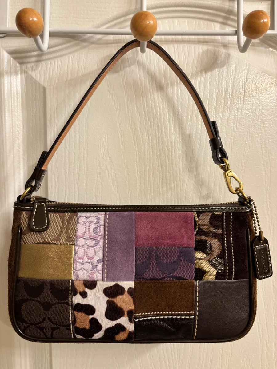 Coach Patchwork Shoulder Bag Exterior Bags & Handbags for Women