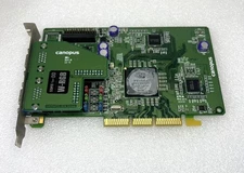 Canopus Spectra SSHII Type-DD W-RGB AGP Graphics Card 64MB Used