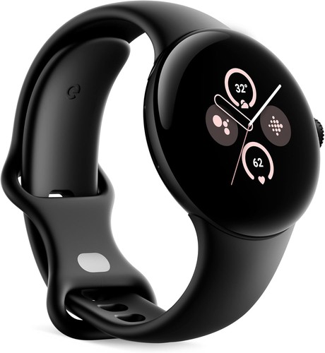 Google Pixel Watch 2 (GPS + LTE) 41mm Matte Black Aluminum Obsidian Active Band