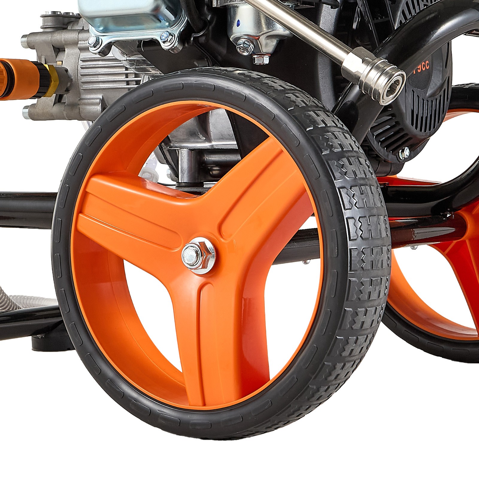 VEVOR Gas Pressure Washer 2900 PSI 1.85 GPM Aluminum Pump Low Profile for Cars
