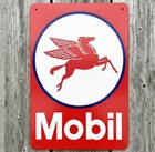 Mobil Oil 8 x 12 Novelty Metal Sign Made In USA New!