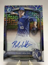 2025 Bowman Chrome #CPA-BW Blake Wolters Prospect Autographs Mojo #/150 SN,AU