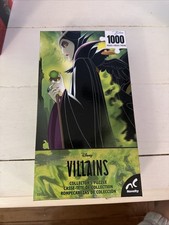 New Sealed Bag Disney Villains 1000 Piece Jigsaw Puzzle Maleficent