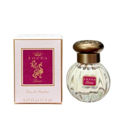 TOCCA Lucia Eau De Parfum Perfume Splash Mini Bottle 0.17 oz / 5 ml New In Box
