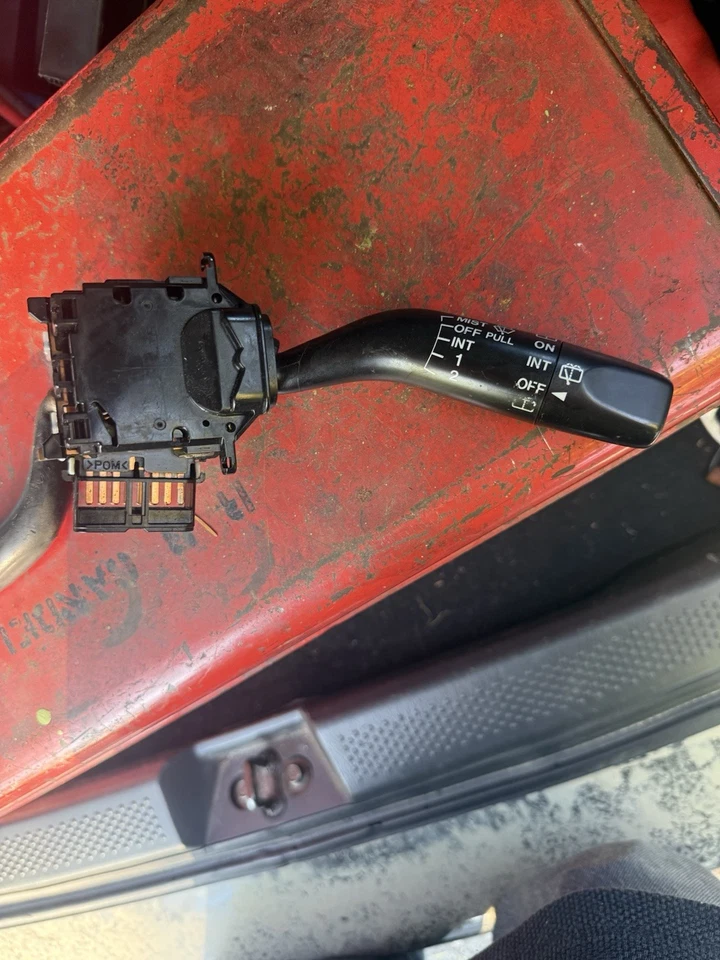 Genuine Mazda Protege Wiper Switch 1999 2000 2001 2002 2003 - Image 2 of 4