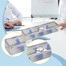 Laparoscope Cleaning Tray Box Multifunctional Mesh Basket for Industry