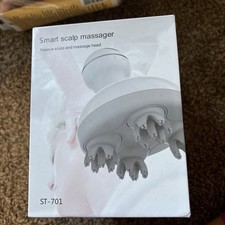 Smart Scalp Massager Model ST-701 With Recharge Platform Stress Relax Waterproof