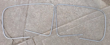 1937 1940 Ford Convertible Windshield Stainless Trim Moldings Original Pr Woody