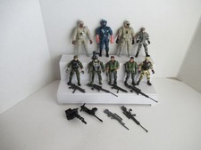 Great Group of Army Military Men with Weapons