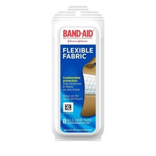 Band-Aid Brand Flexible Fabric Adhesive Bandages Assorted Sizes 30 Each Pack...