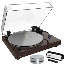 Fluance RT85 Reference Turntable with Record Weight and Vinyl Cleaning Kit