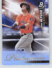 2018 Bowman Platinum #PP-19 Jose Altuve Platinum Presence