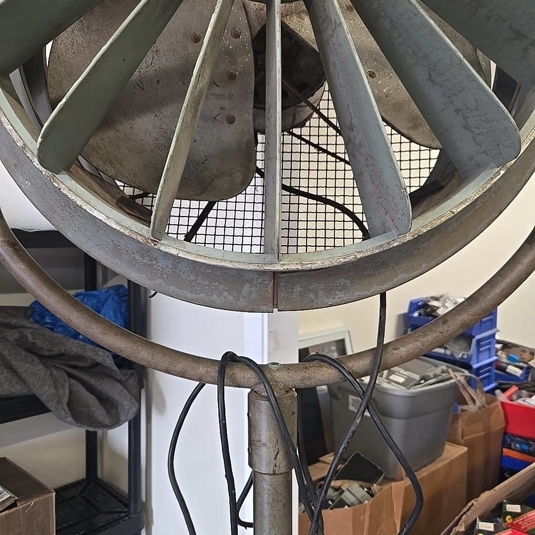 Vintage Westinghouse Industrial Fan With Stand | eBay