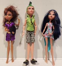 Monster High Lot 3 Deuce Gorgon Clawdeen Wolf Doo York Figures 12 Doll 2008 Monster High Lot 3 Deuce Gorgon Clawdeen Wolf Doo York Figures 12 Doll 2008