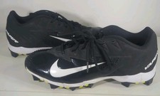 Nike Vapor Ultrafly Keystone 881971-010 Black Baseball Paintball Cleats UK 9.5
