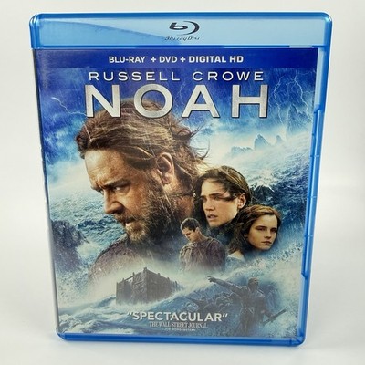 Noah (Blu-ray/DVD, 2014) 2 Discs No Digital Russell Crowe