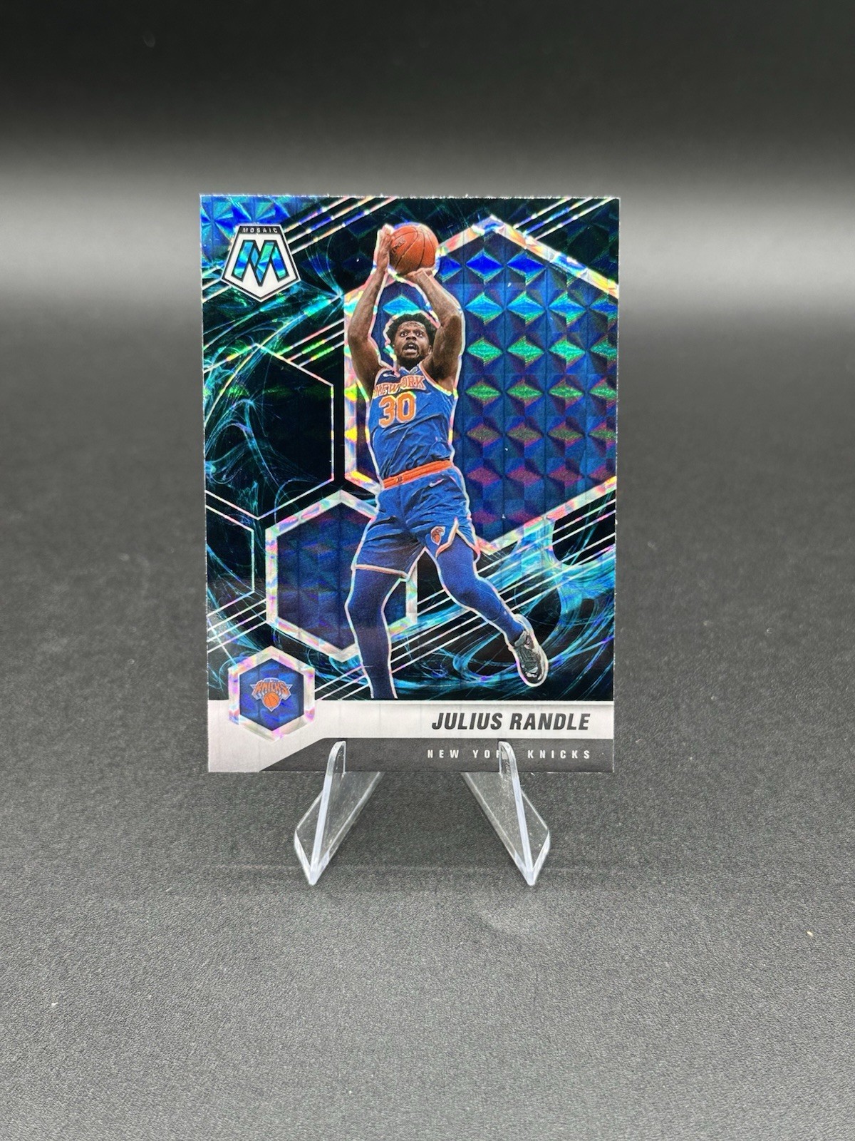 2020-21 Panini Mosaic - Julius Randle #152 Genesis Mosaic Prizm