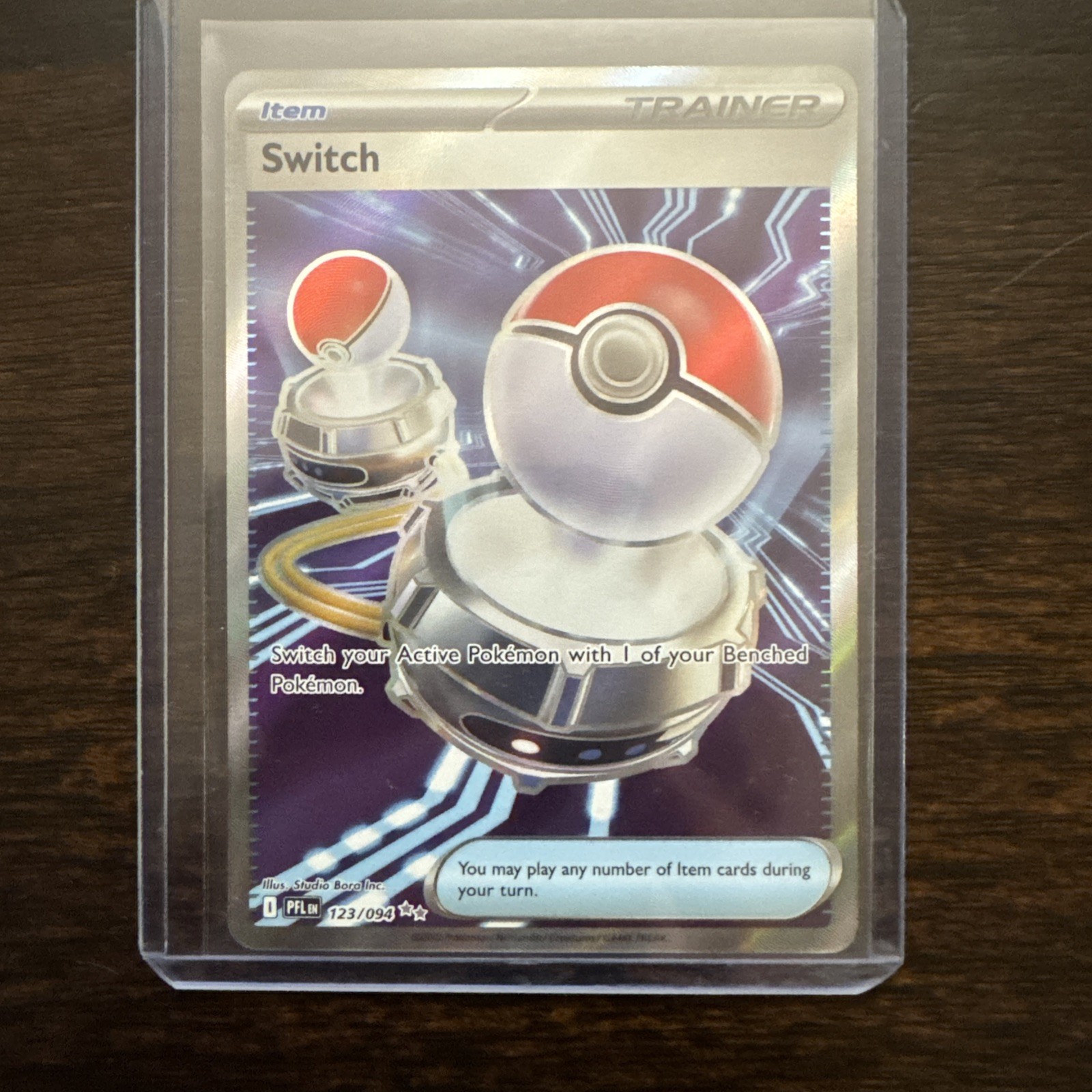 2025 Pokemon Phantasmal Flames Switch Ultra Rare #123/094