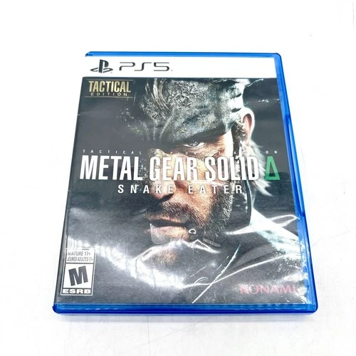 Metal Gear Solid Snake Eater Tactical Edition Video Game For PlayStation 5