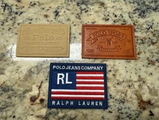 3 Ralph Lauren Patches  3" x 2"