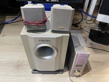 Impianto Acustico PROEL (subwoofer,2 Casse,amplificatore)