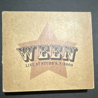 Ween Live at Stubb's 7/2000 3CD Set Bonus Video Chocodog Records 2003