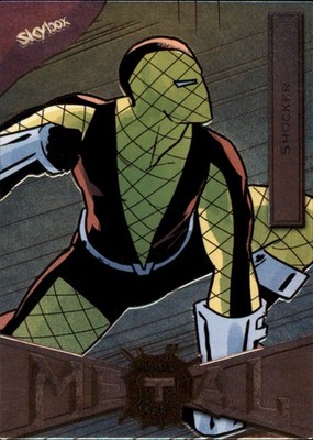 2021 SkyBox Marvel Metal Universe Spider-Man #78 Shocker - NM-MT