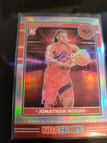 2024-25 Panini Nba Hoops - Rookies Premium Silver Prizm #261 Jonathan Mogbo (RC) - Picture 1 of 2