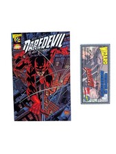 Daredevil #1/2 Marvel Comic Book Wizard Variant With COA NM