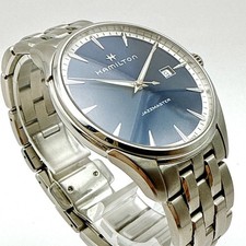 HAMILTON Jazzmaster Gent Quartz Watch Blue Dial 42 8 mm Case 6