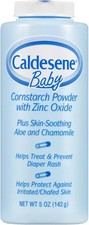 Caldesene Baby Cornstarch Diaper Rash Treatment Powder Zinc Oxide 5oz 6 Pack 
