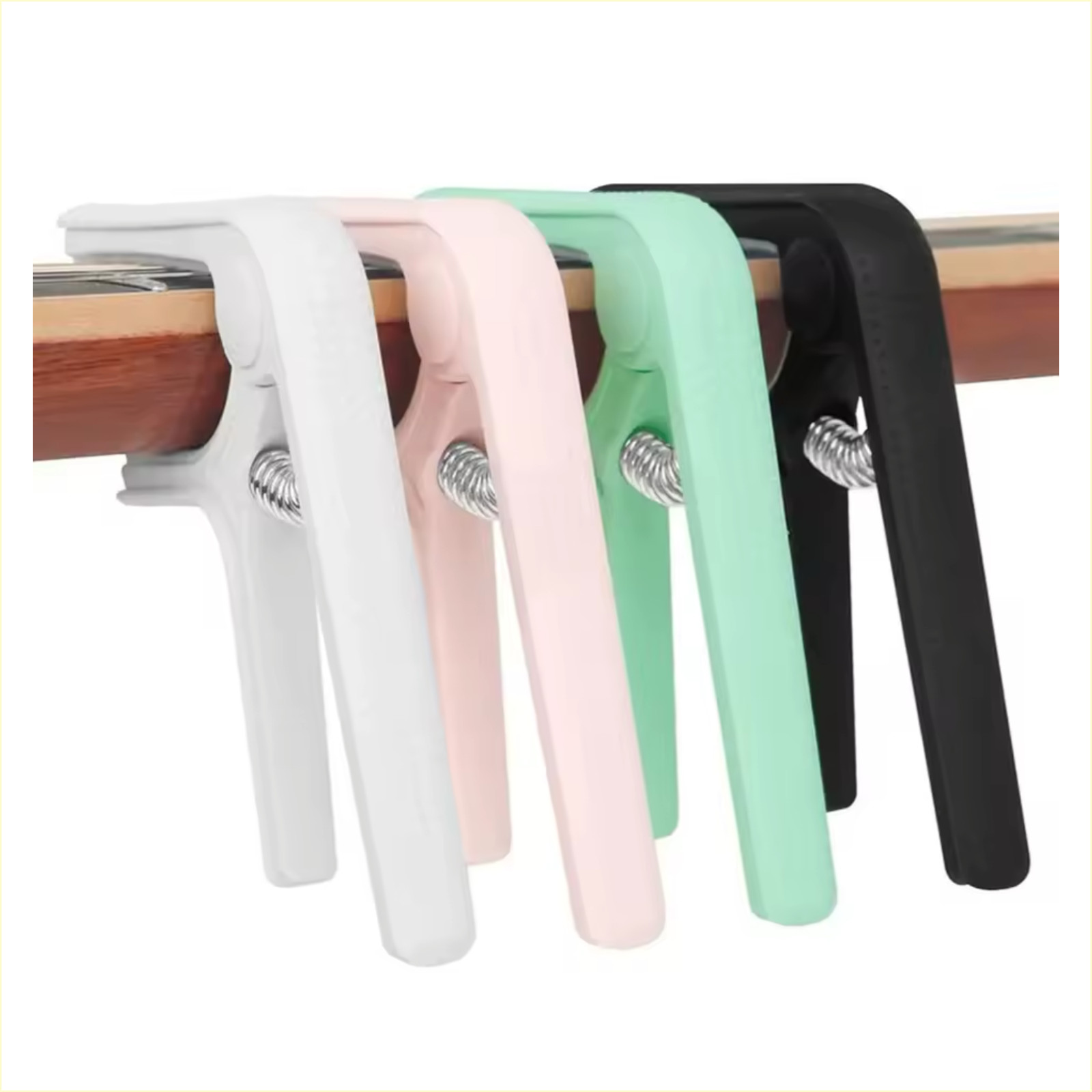 Tifone GRIP Capo white | Capodasto | Capodasto | Chitarra Ukulele | Bianco | NUOVO foto 5