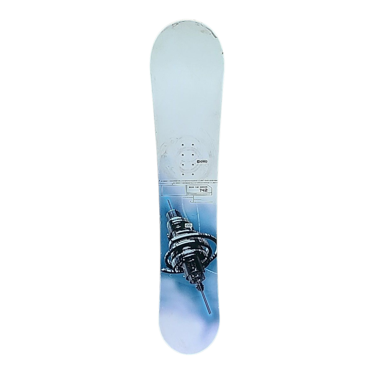 RIDE Cue Blank Snowboard 142cm White/Blue | eBay