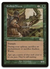 Endless Wurm #249 (LP) Urza's Saga USG Magic MTG