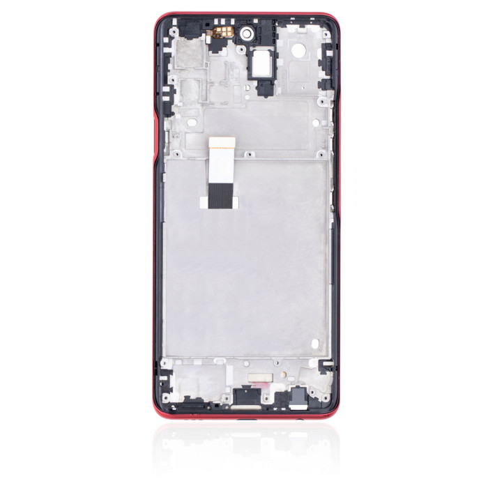 Original Ecran Tactile avec châssis rouge pour LG Q92 5G / Q920 reconditionné