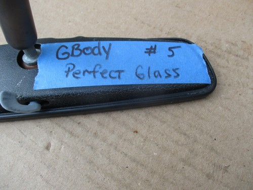 1978 - 1987 regal cutlass monte carlo rear view mirror nice glass - Picture 4 of 4