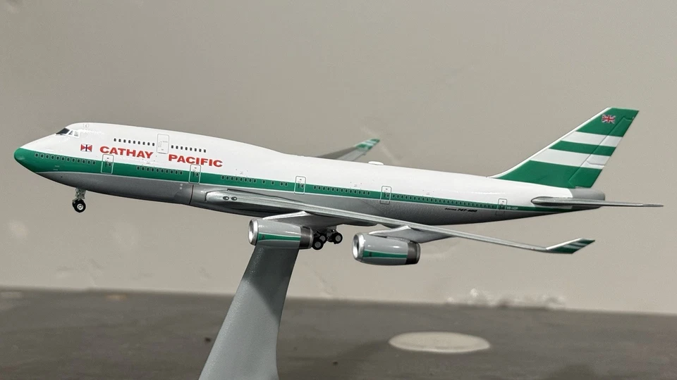 Herpa 1/400 国泰航空 747-400 VR-HOP — 第 2/4 张图片
