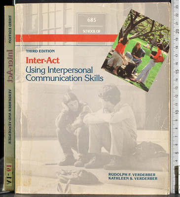 INTER-ACT. MIT ZWISCHENMENSCHLICHEN KOMMUNIKATIONSFÄHIGKEITEN. VERDERBER. WADSWORTH. 1ED.