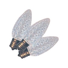 1Pc Holiday Bright Lights 25Ledfc9Tcwsa Led C9 Cool White 25Ct