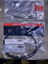 Pure AV By Belkin Digital Optical Audio Cable 3 FT - Brand New Sealed