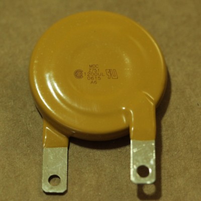 32PCS D7580 Industrial High Energy Metal Oxide Varistor Zink 750VAC 970VDC 1200J