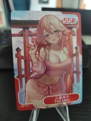 Senpai Goddess Haven Yae Miko SSR 015 Genshin Impact NSZW-5-5