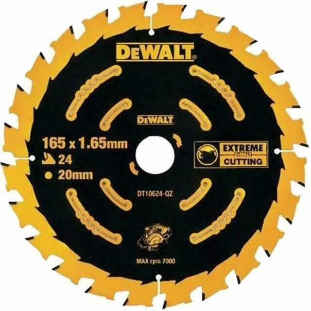 DEWALT DT10624-QZ 165 mm Extreme Circular Saw Blade