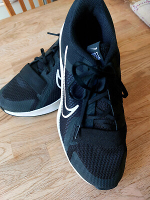 NIKE Sneaker just do it Damen Gr.41 schwarz weiss Mesh Plateau neu TOP !!