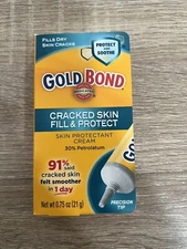 Gold Bond Medicated cracked skin cream 0.75 oz., Fill & Protect skin protectant